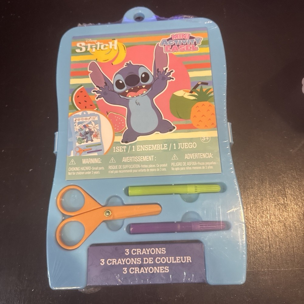 Disney STITCH Mini Activity Art Easel SET