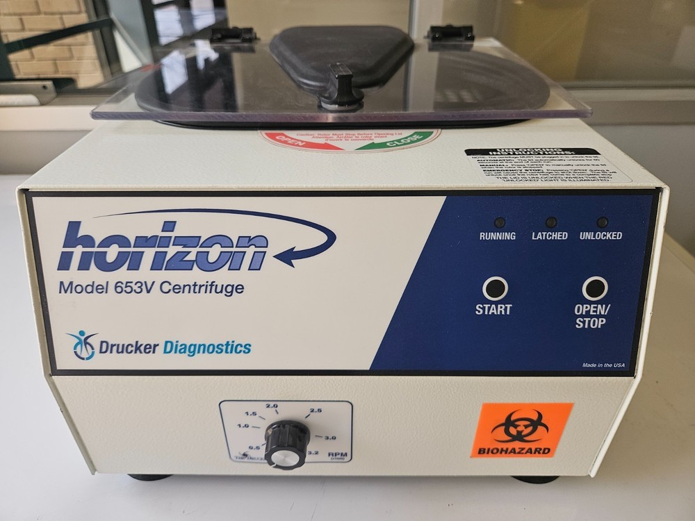 Drucker Horizon 653V Horizontal Separation Centrifuge