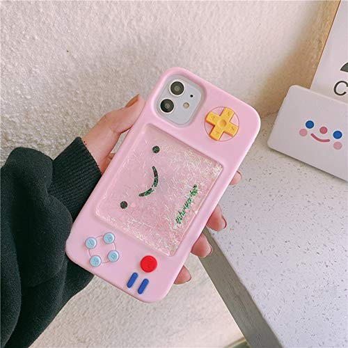 Squishy 3D Cartoon Game Shape Case Compatible with Creative iPhone 16 Pink