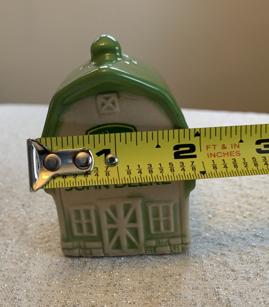 John Deere Ceramic Salt & Pepper Replacement Shaker Barn