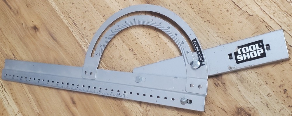 Tool Shop Metal 12" Protractor
