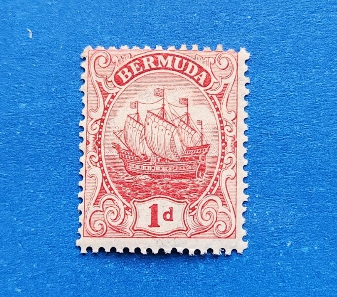 Bermuda Stamp, Scott 42 MLH