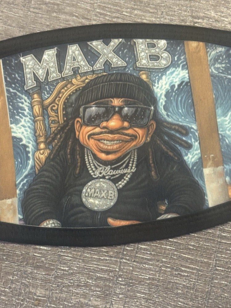Max B Wave God Face Mask