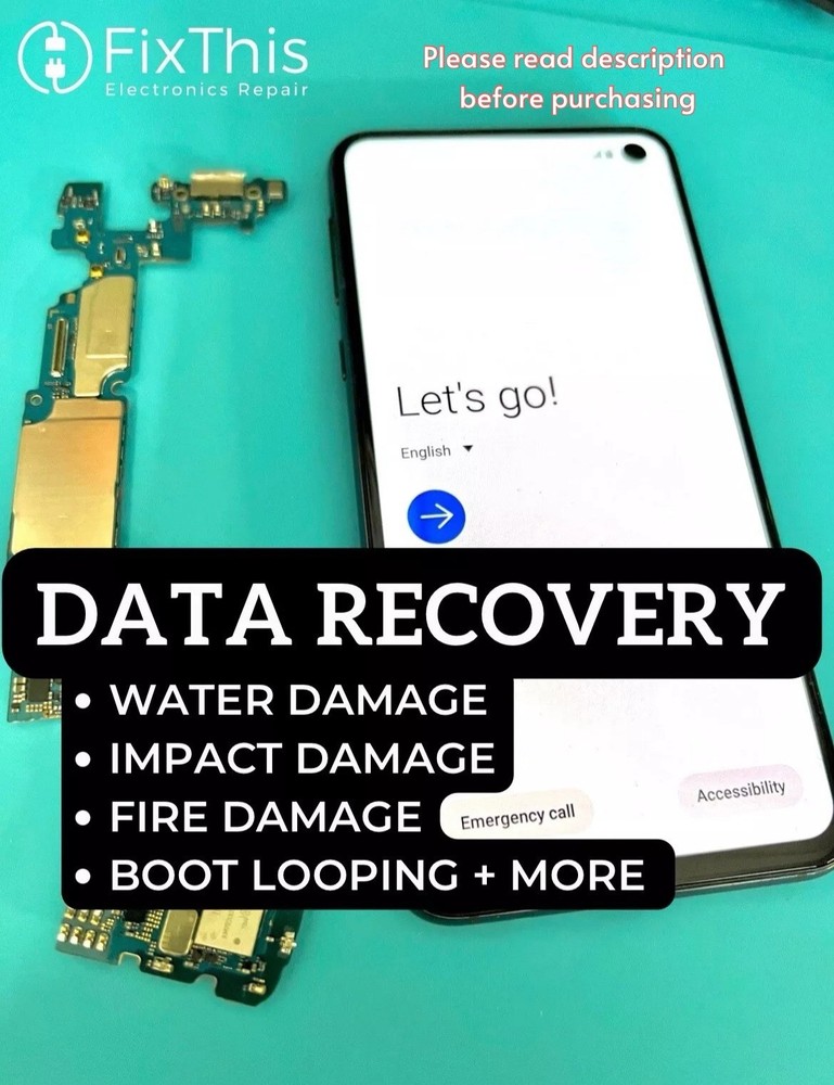 Samsung Android DATA RECOVERY Service / Broken Water Damaged Diagnostic