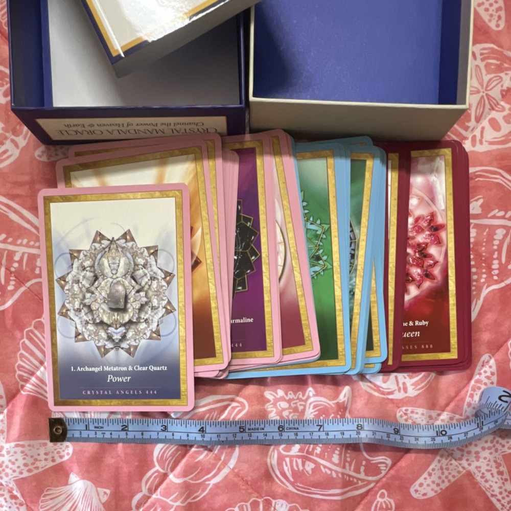 Alana Fairchild Crystal Mandala Oracle Card Deck & Guidebook Set