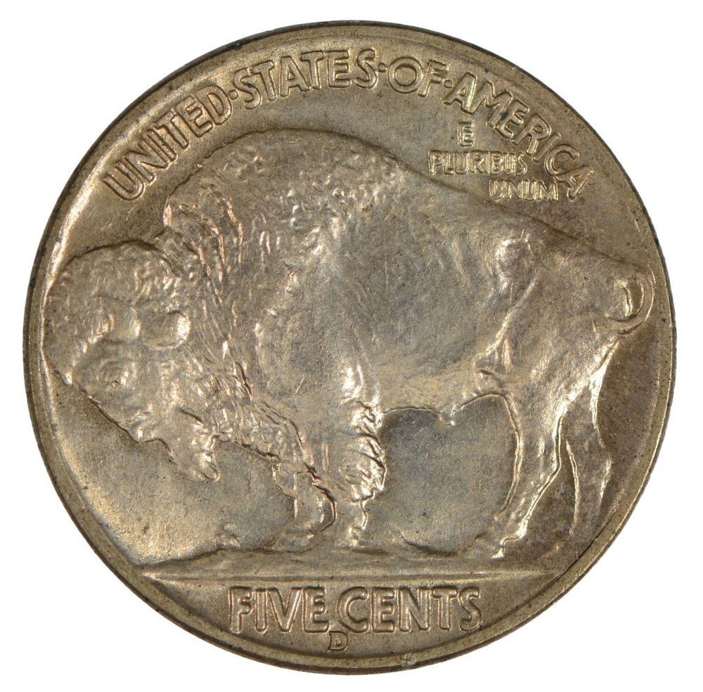 1938-D Buffalo Nickel ~ Uncirculated