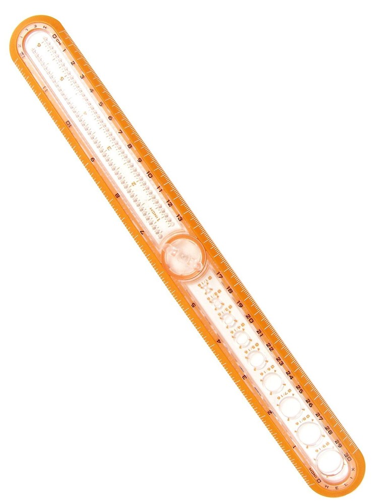 Helix 12 in. Circle Ruler - ruler compass