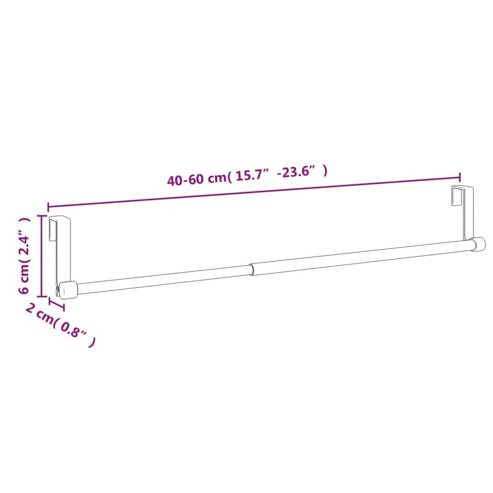 Curtain Rail White and Silver Aluminum, Plastic