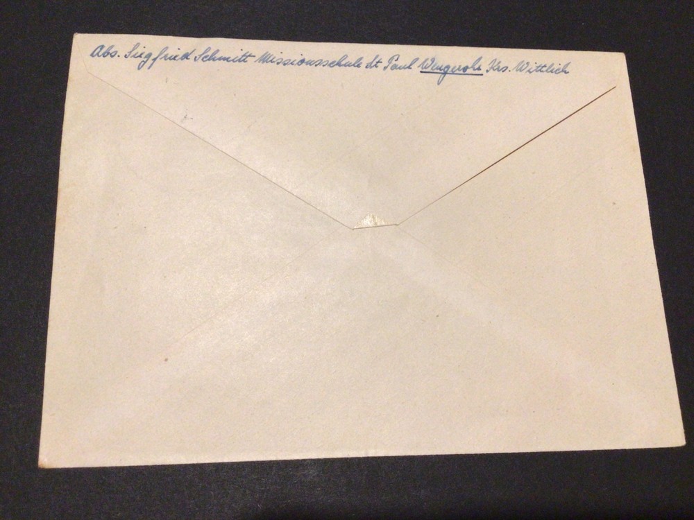 Germany Lufthansa 1956 air stamp cover Ref 60970