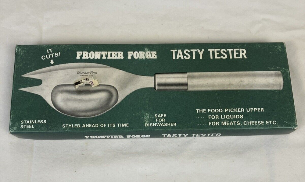 Vintage MCM Frontier Forge Tasty Tester Utensil Serving