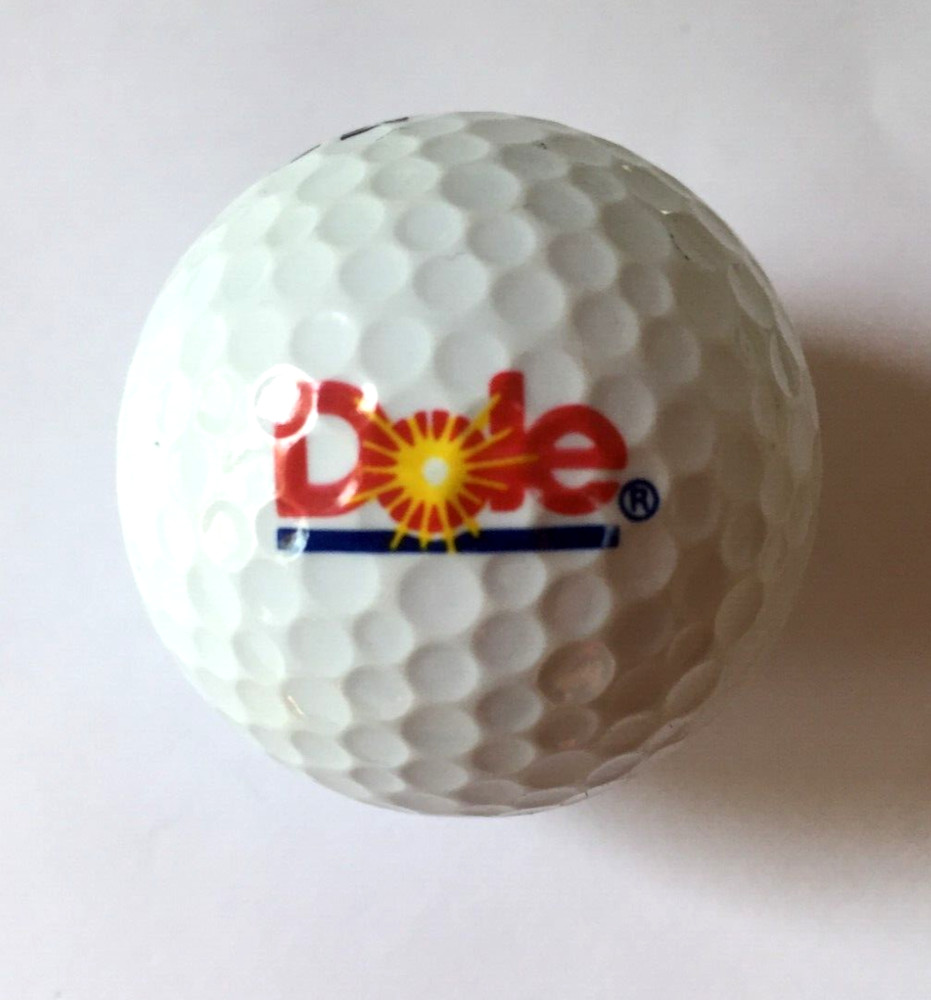 Dole PLC LOGO GOLF BALL Maxfli CD-90