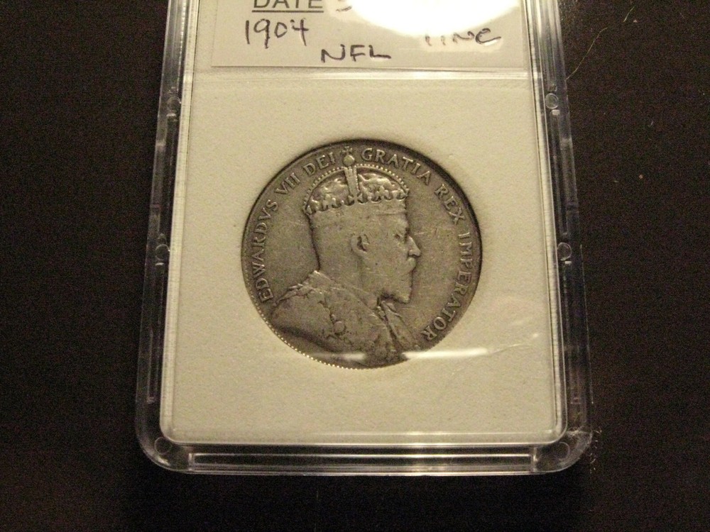 1904 Canada/Newfoundland coin set