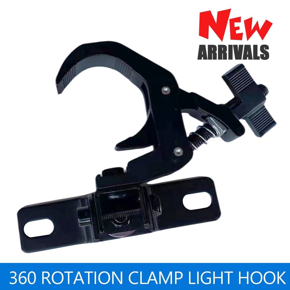 10pcs 40-60mm 360 Foldable Rotation Clamp Light Hook Fit Moving Head/Par Light