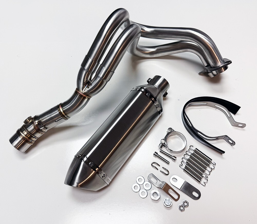 For Kawasaki Ninja 650 Z650 2012-2025 Full System Exhaust Tips Header Pipe