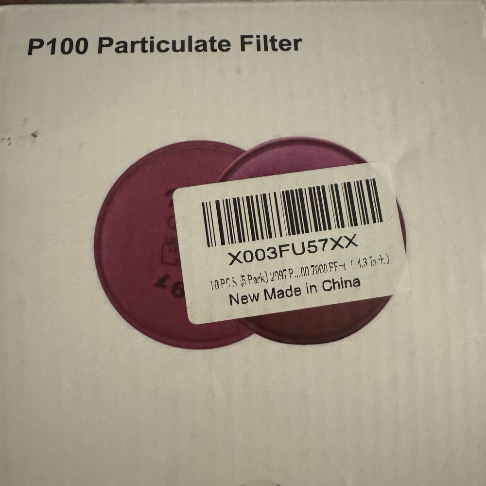 P100 Particulate Filter - 5 Packs Of 2