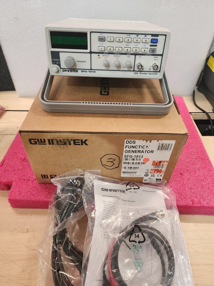 GW Instek SFG-1013 DDS Function Generator NEW!