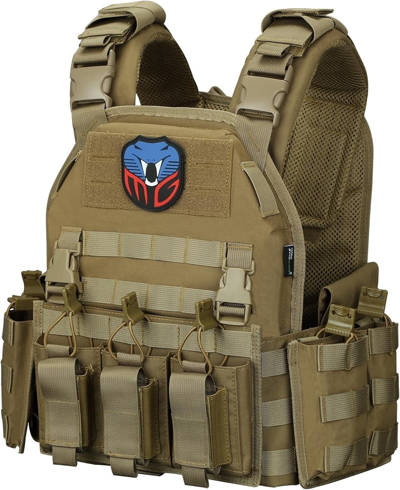 Tactical Vest Molle Airsoft Vest for Men