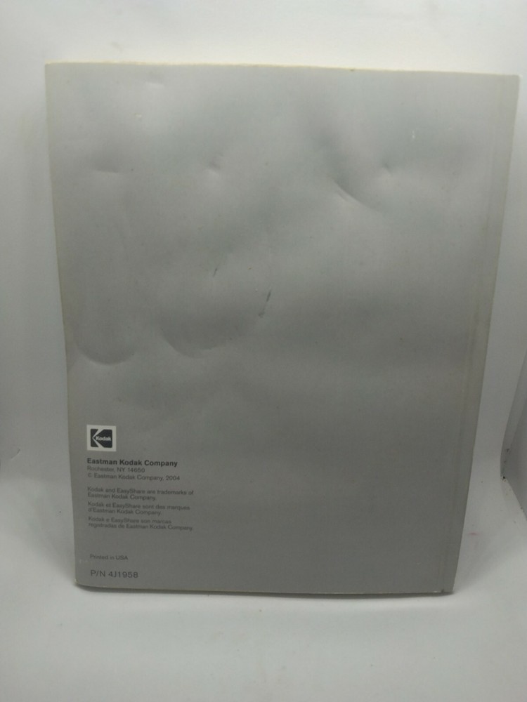 Kodak EasyShare printer dock 3 User's Instruction Guide Manual