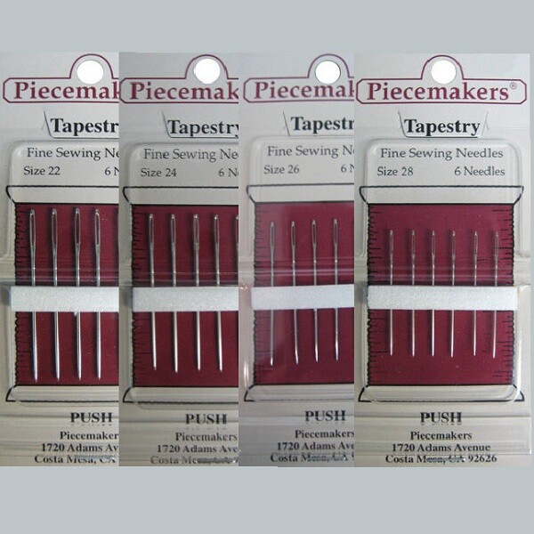 BULK - 3 PACK Piecemaker Tapestry Needles CLOSEOUT