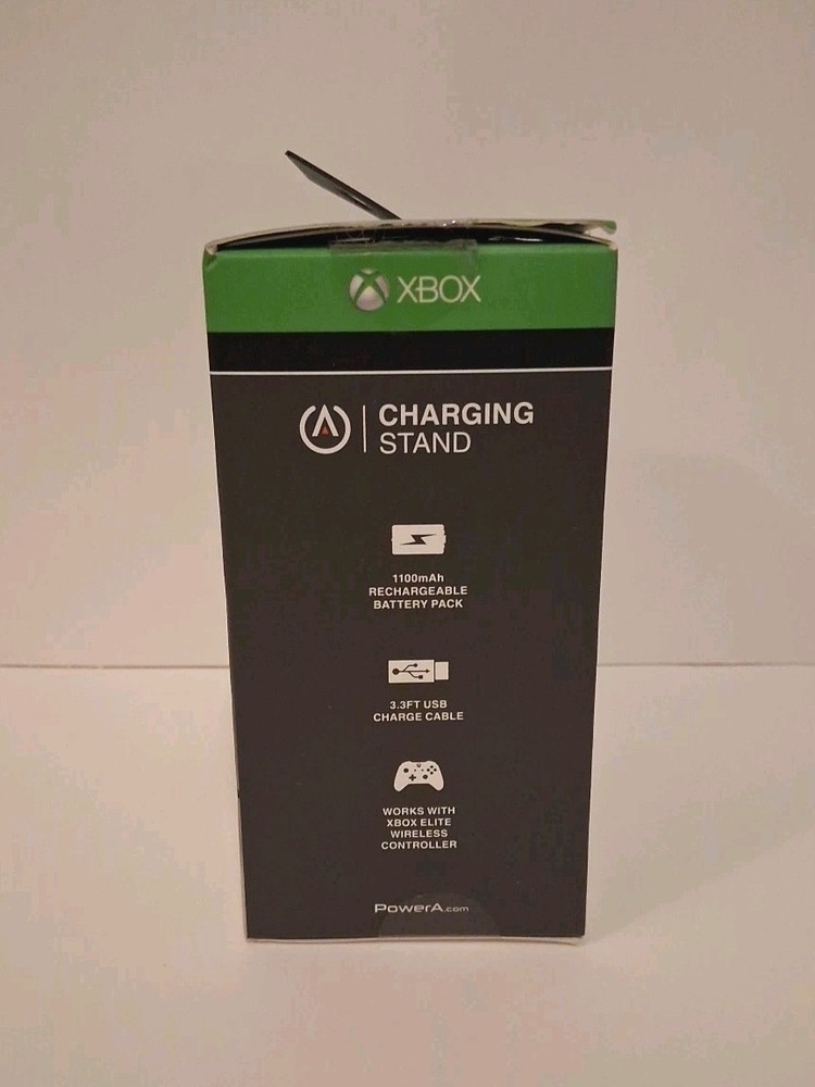 PowerA Charging Stand: Xbox One & Elite Wireless Controller White NEW-OPEN BOX