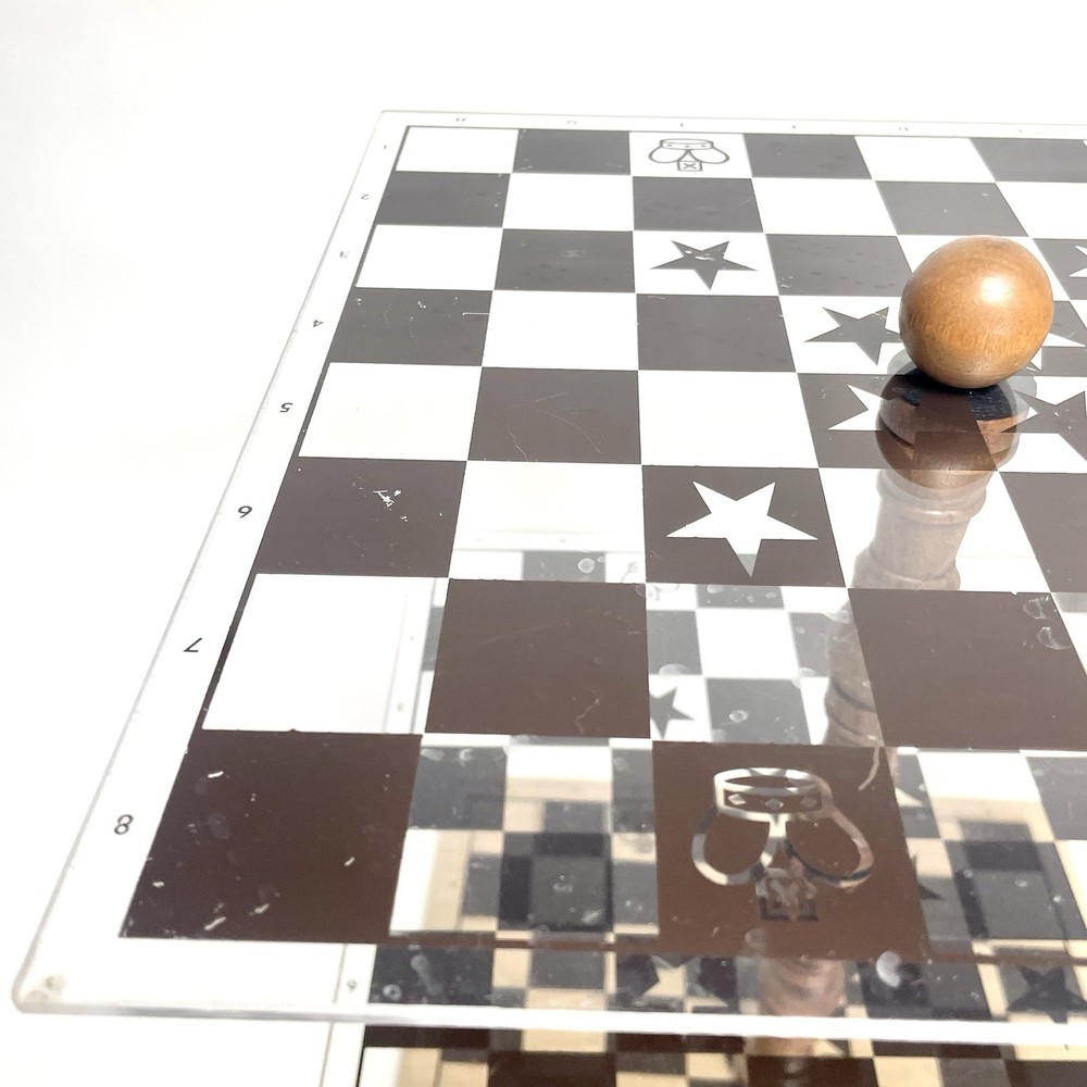 Vintage Space Chess Multi-Level Chess Set 4th Dimension