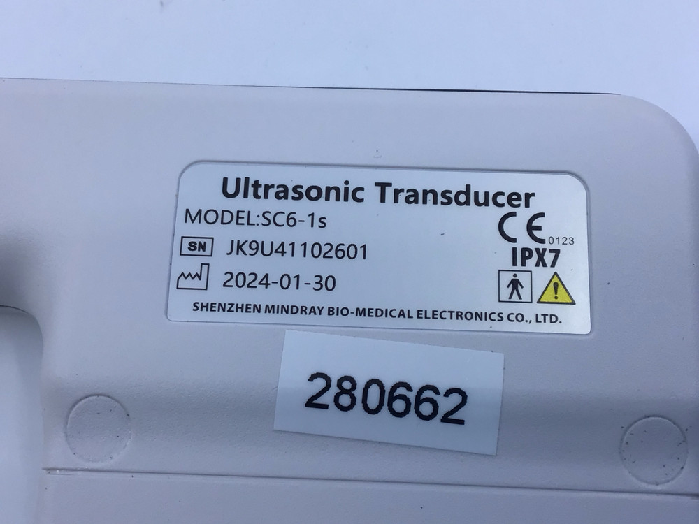 2024 Mindray SC6-1s for Imagyn i9 Convex Array Ultrasound Probe