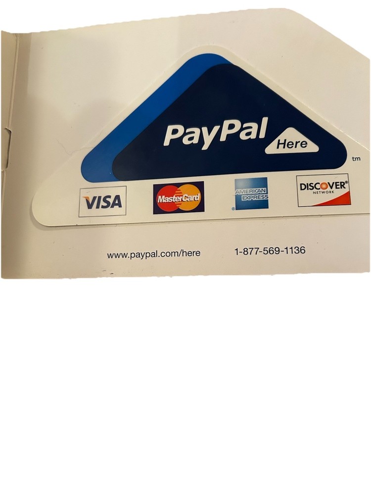 PayPal HERE Mobile Credit/ Debit Card Portable Reader. No Accessories Needed