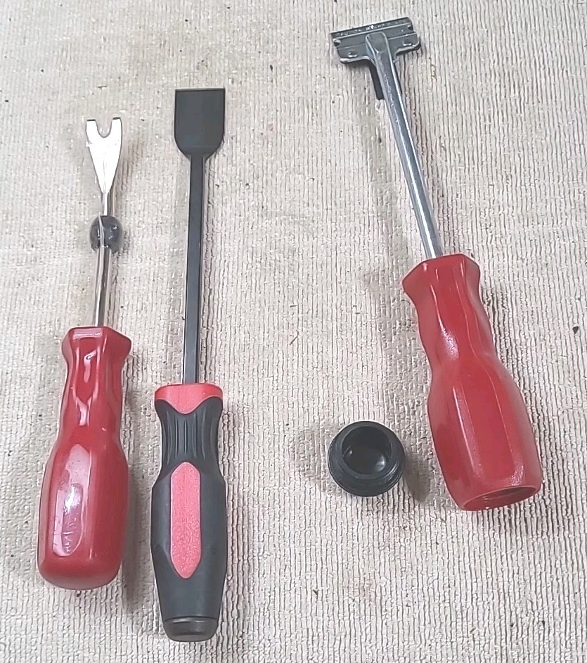 Mayhew Scraper, 1" Blade Width, Gasket Scraper, Trim Tool Lot. 3 Tools