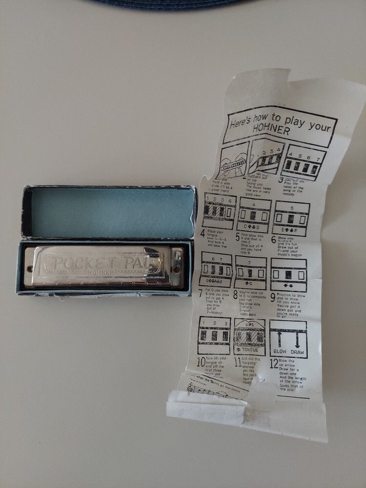 HOHNER POCKET PAL HARMONICA