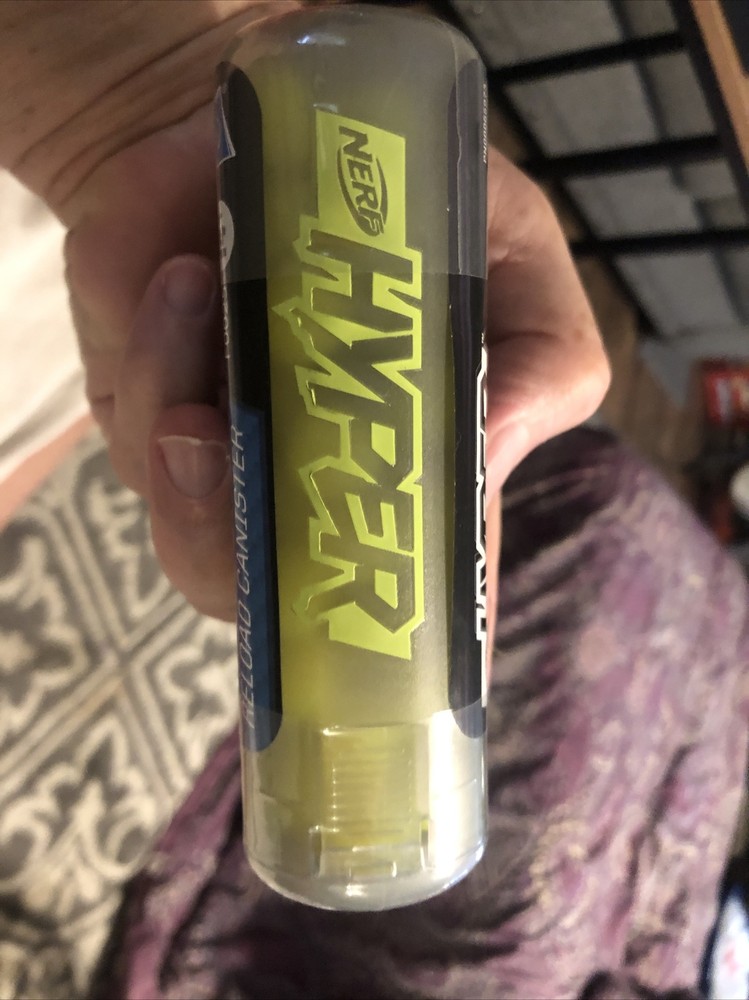 Nerf Hyper 50 Round Reload Canister Hasbro 2020 NEW Sealed Nerf Hyper blasters