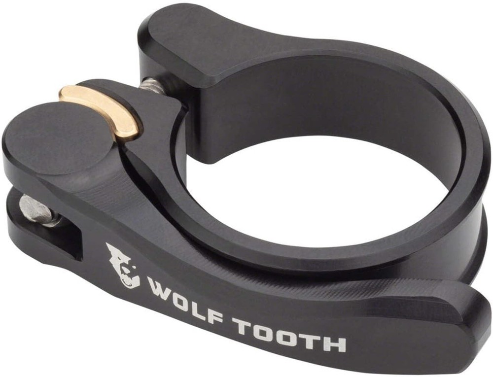 QR Quick Release Seatpost Clamp - 34.9mm, Black