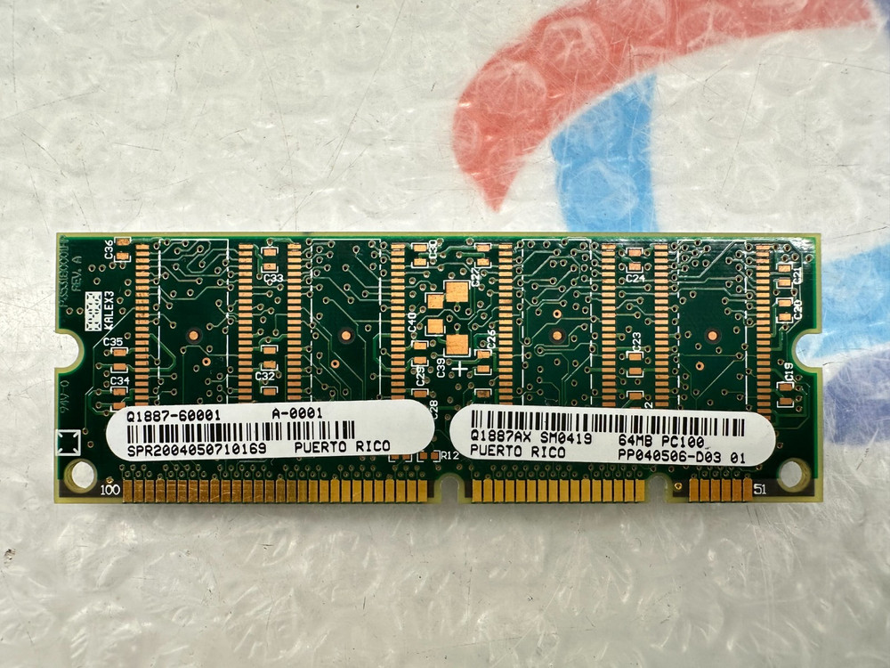HP Q1887-60001 - 64MB 100-PIN Sdram Dimm Memory Module