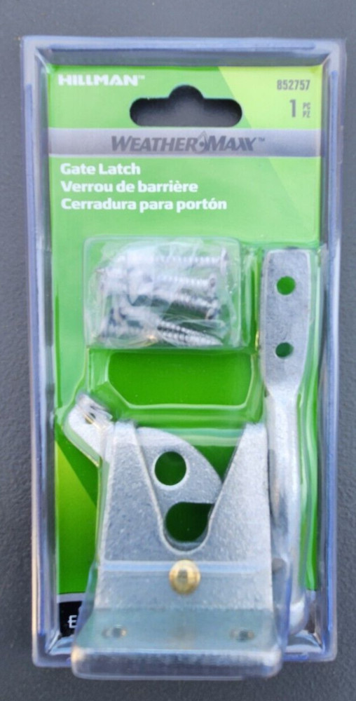 (5 Pack) Hillman 852757 Universal Gate Latch - Galvanized