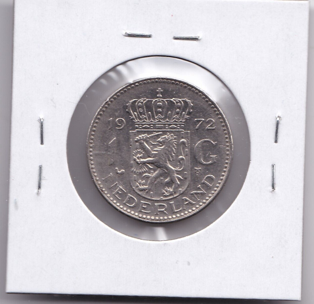 1972 Netherlands 1 Gulden