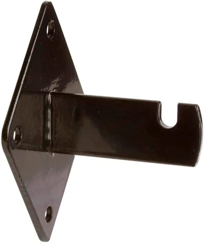 Gridwall Wall Mount Bracket Black Grid Panel Mounting Brackets