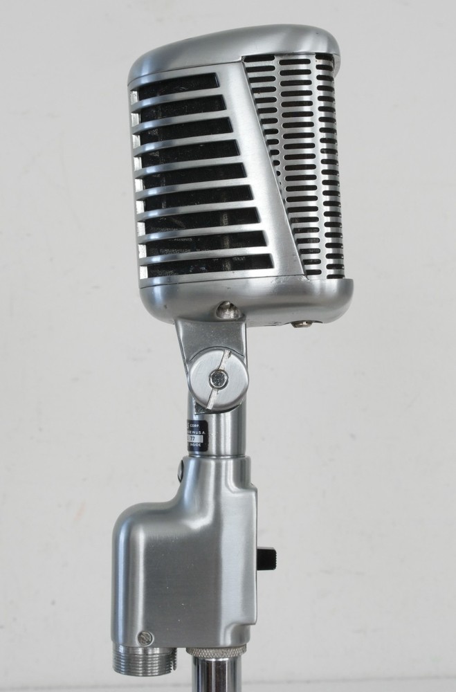 Astatic 77 Dynamic Cardioid Microphone with Stand and Cable