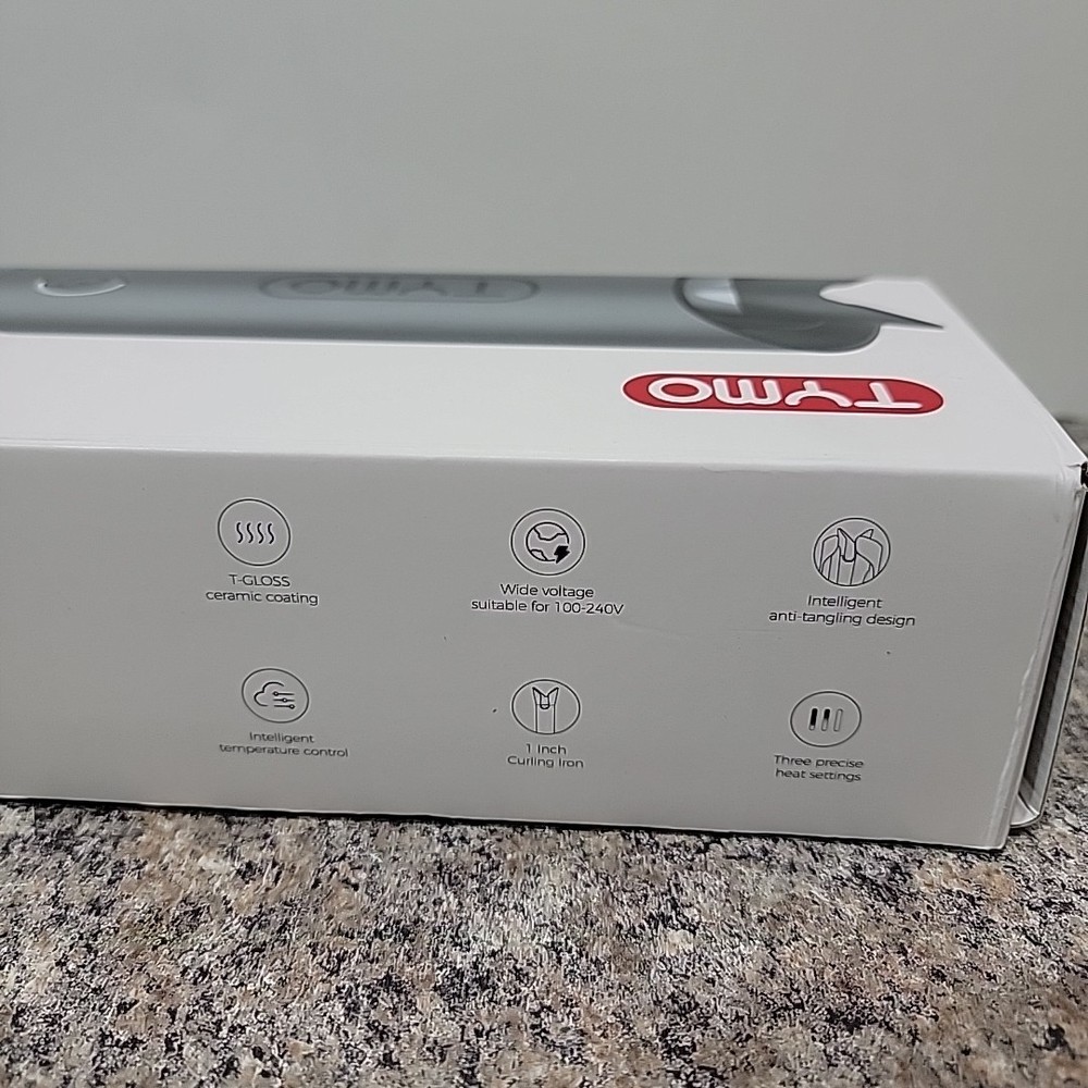 TYMO Curl Pro 1-inch Automatic Curling Iron NEW open Box !!