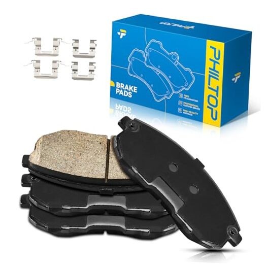 Ceramic Front Brake Pads For Versa 2007-2012, 4 Pcs replace # D815A