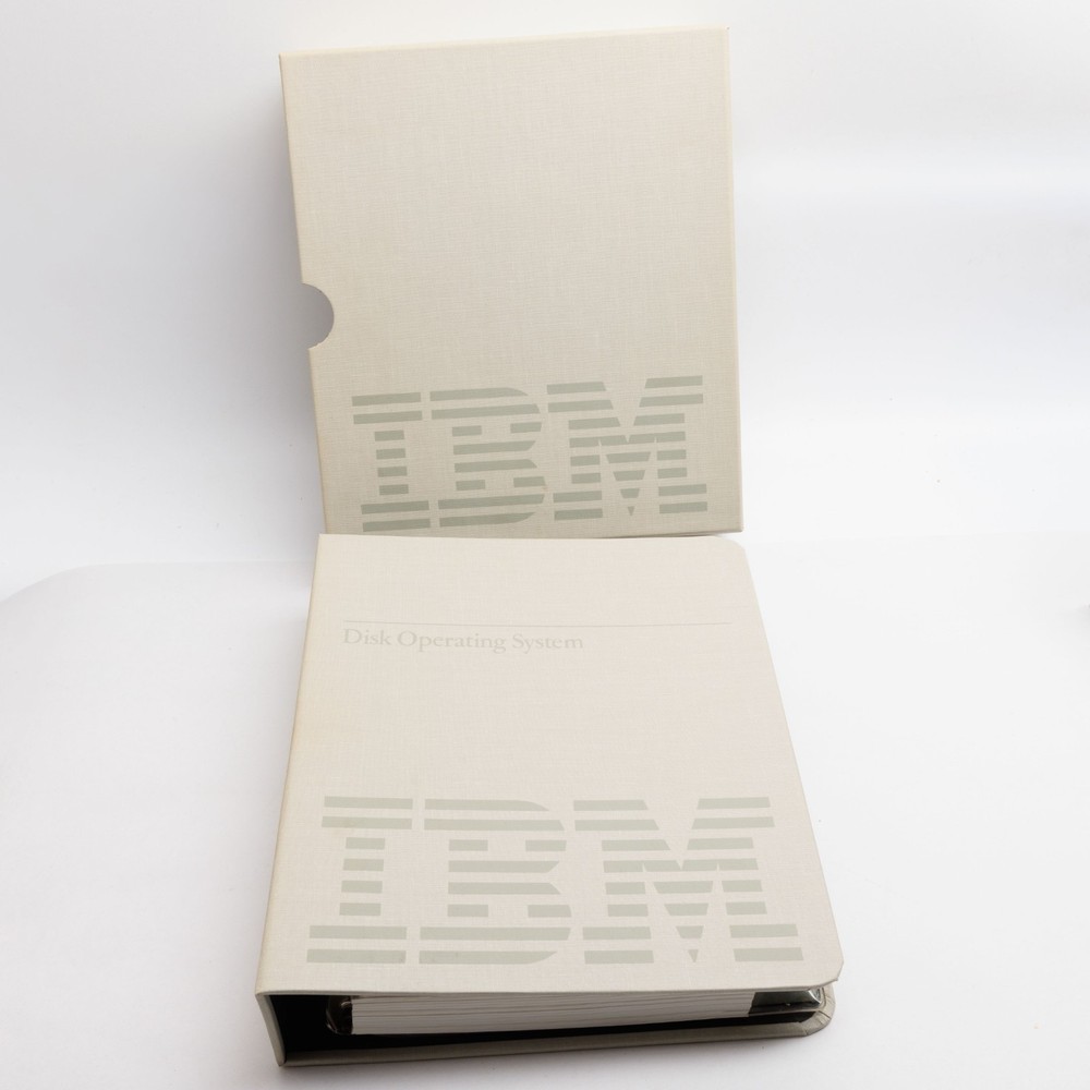 IBM DOS 3.30 Disk Operating System Manuals with Disks First Edition