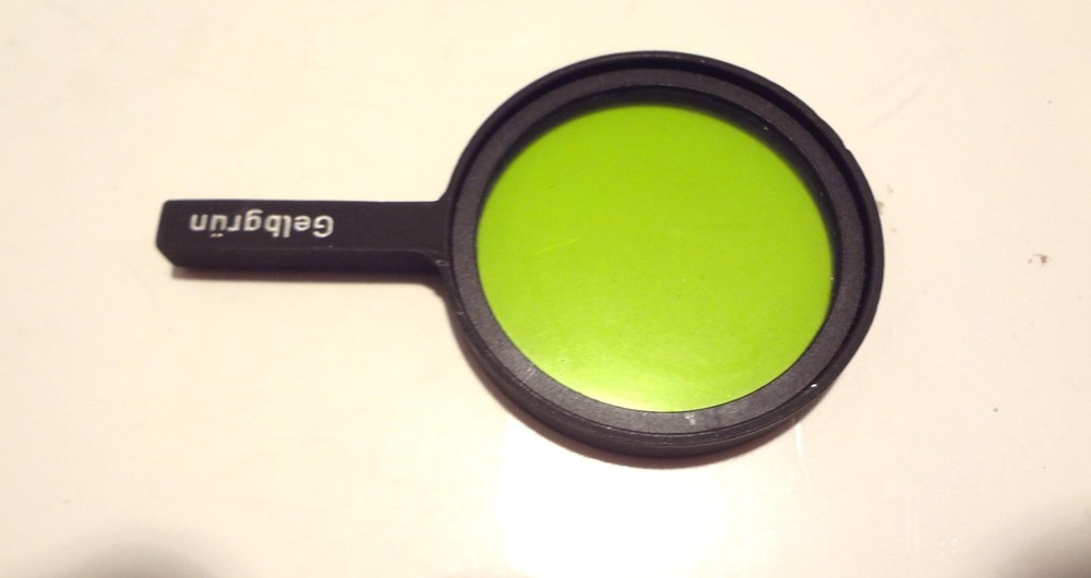 E. LEITZ LEICA GREEN FILTER PART NO. 512077