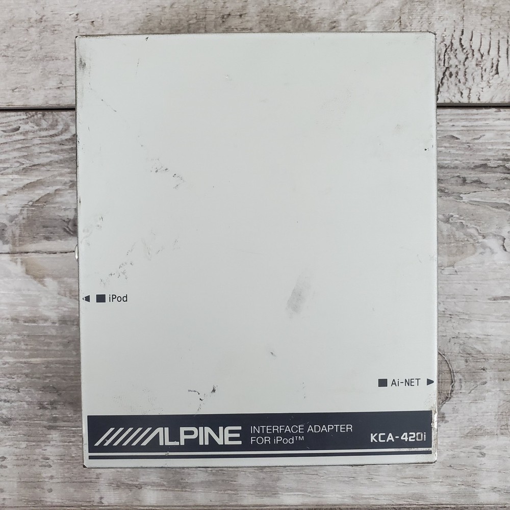 Alpine KCA-420i Interface Adapter & Cable for iPod