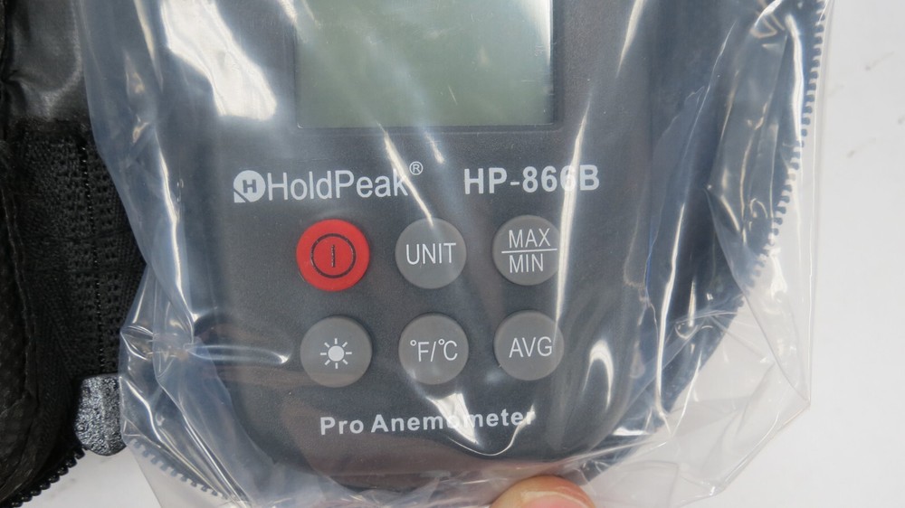 HOLDPEAK HP-866B DIGITAL ANEMOMETER NEW