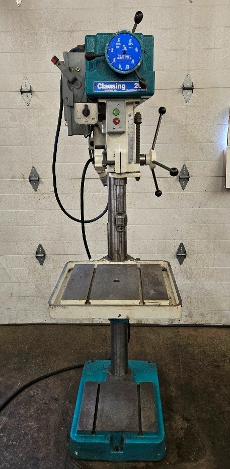 Clausing 20" Variable Speed Drill Press, 3 Ph. 460 Volts, Model 2276