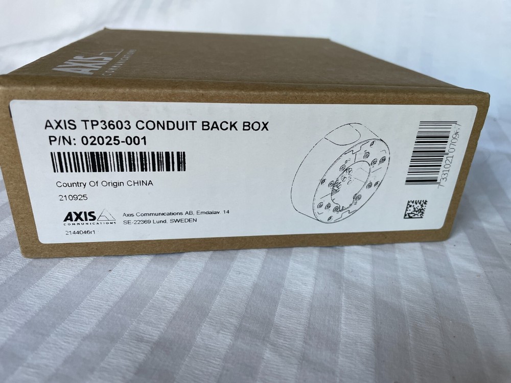 AXIS TP3603 Conduit Back Box