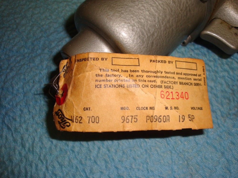 VintageThor Impact Wrench 5/8'' Drive