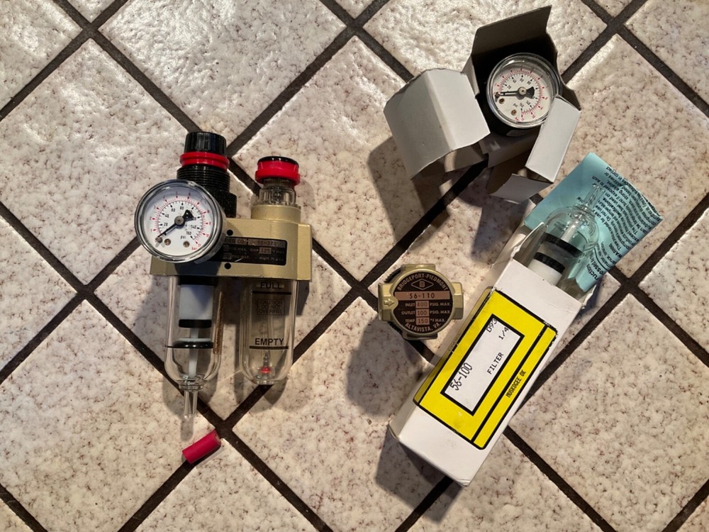 Air Compression Air Tools CAMEL MINI FILTER/REGULATOR/LUBRICATOR #56-371