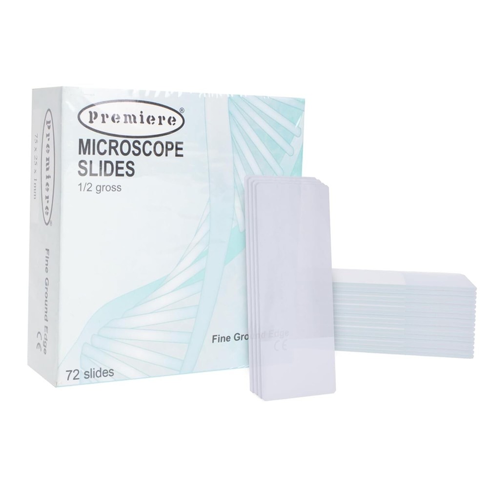 Frosted Microscope Slides, 72/Bx