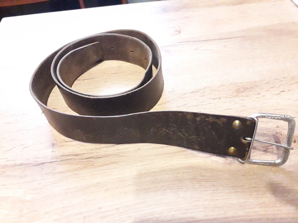 Soviet Leather  Belt USSR 1981s