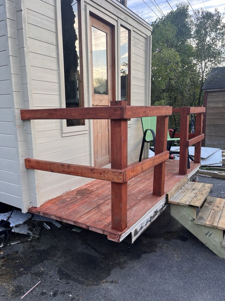 168 Sq Ft THOW - Tiny House Custom Built nearly done & be Finished before PU