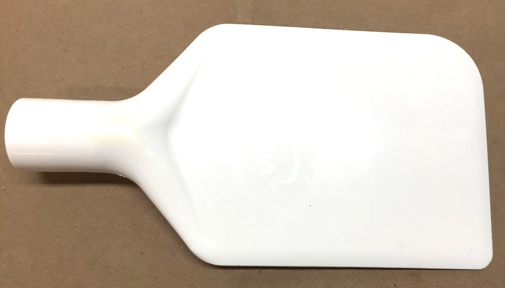 Vikan 4-1/2" Flexible White Plastic Scraping Paddle 70135 NOS